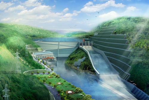 双河老挝南塔河1号水电站项目